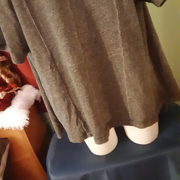 Size Xs gray summer short sleeve cardigan sweater - Picture 7 of 15